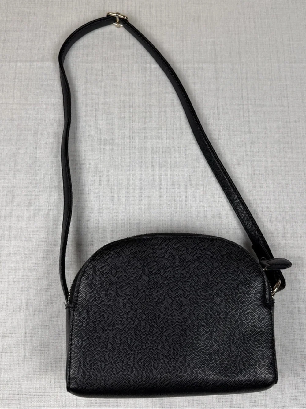 Apt 9 Black Shoulder Bag with Gold Accent - Women